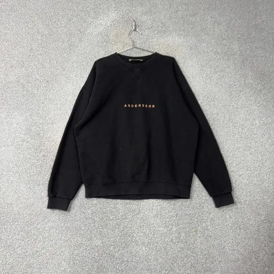 앤더슨벨 로고 오버핏 스웻셔츠 맨투맨 L 상품이미지1