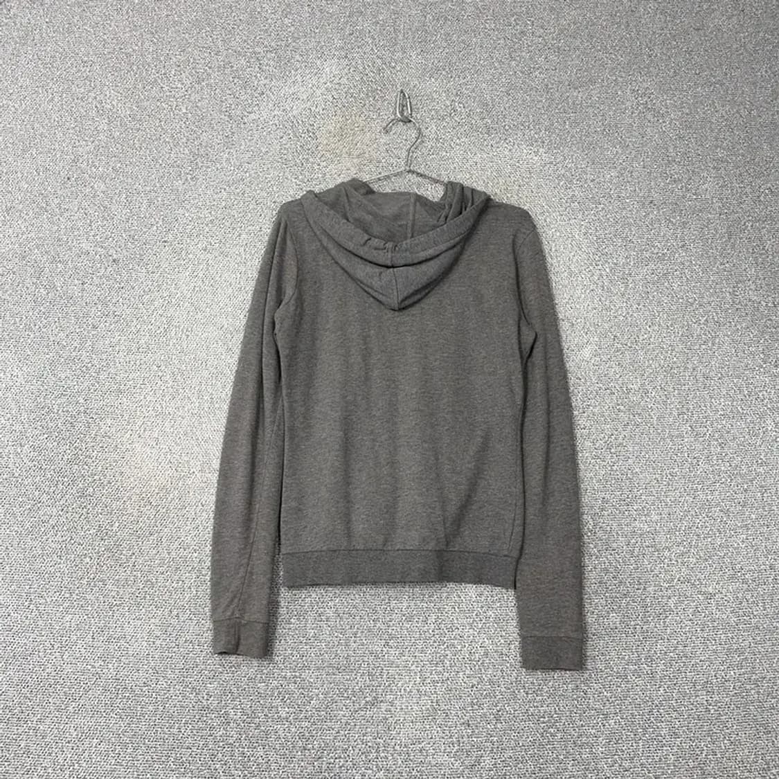 라코스테 그레이 캐주얼 로고 후드집업 90 상품이미지2