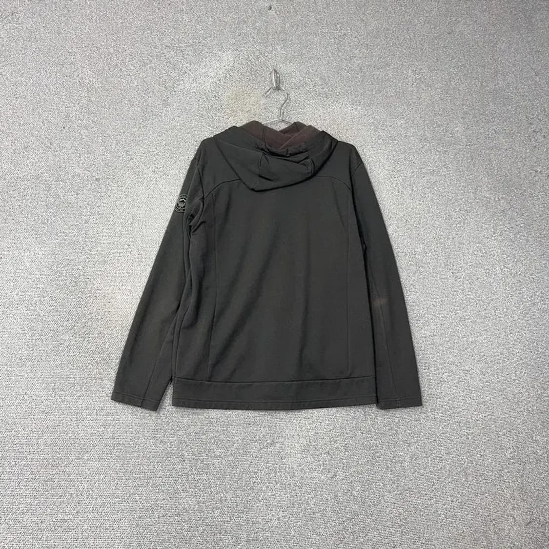 밀레 로고 그레이 기능성 남성 후드집업 105 상품이미지2