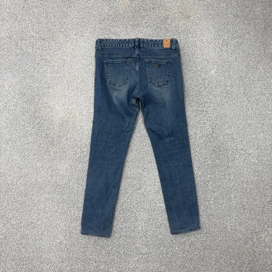 게스 금장 로고 여성 캐주얼 스키니진 27 상품이미지2