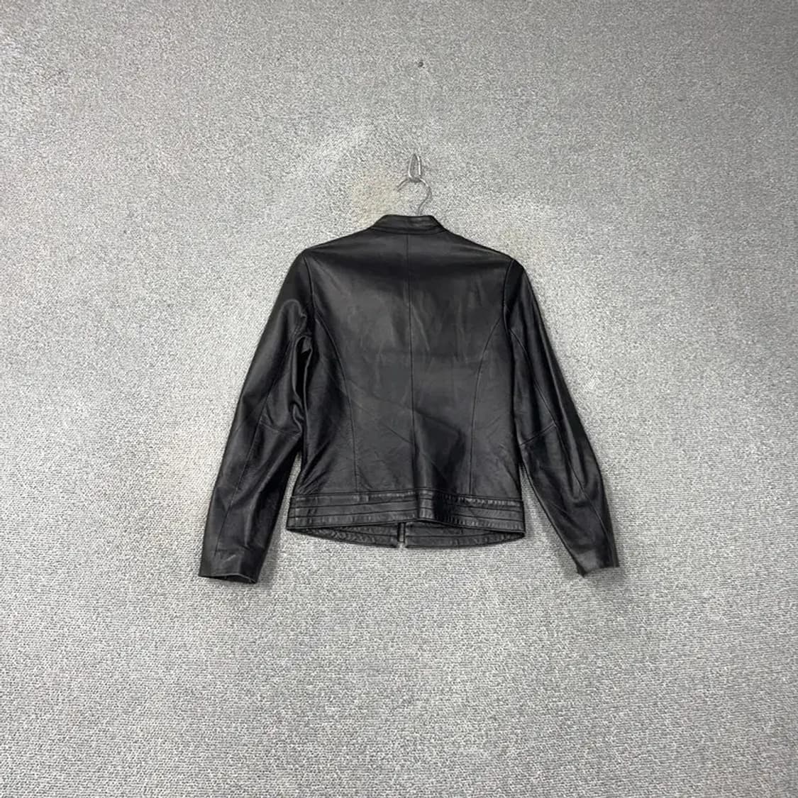 빈티지 램스킨 Y2K 트임 레더 자켓 55 상품이미지2