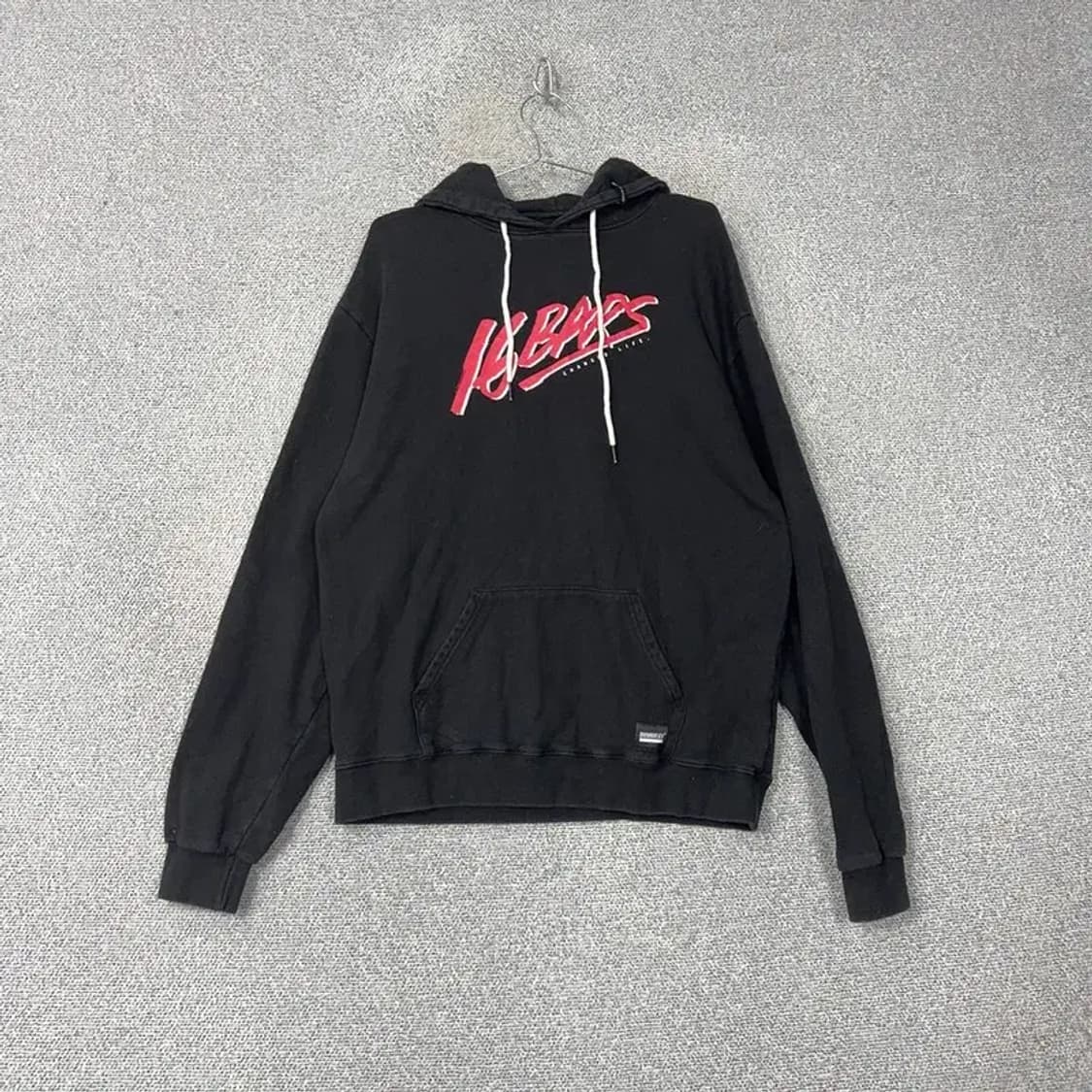 브라운브레스 프린팅 블랙 후드티 XL 상품이미지1