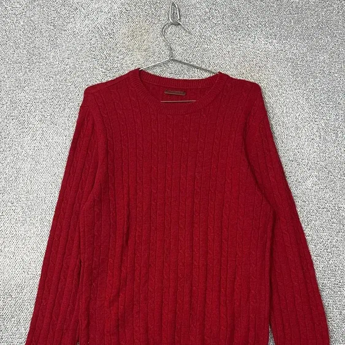 마인드브릿지 레드 케이블 꽈베기 니트 95 상품이미지3