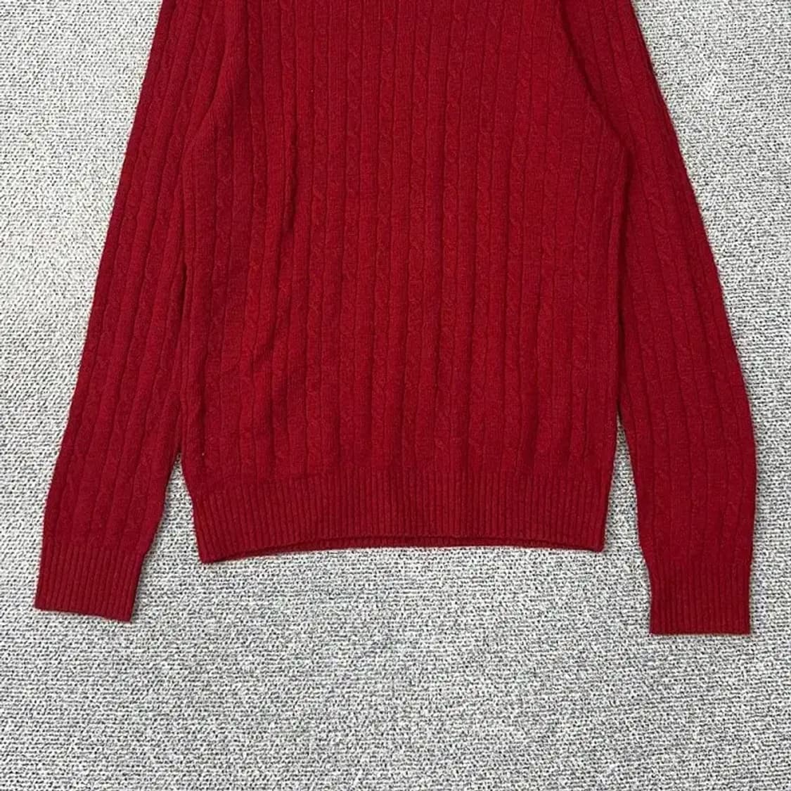 마인드브릿지 레드 케이블 꽈베기 니트 95 상품이미지4