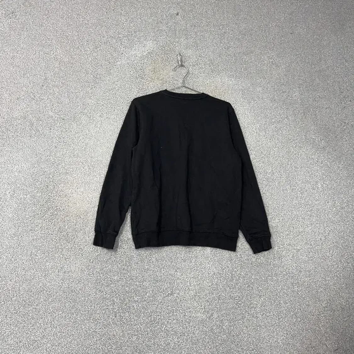 지프 퍼플 로고 프린팅 블랙 맨투맨 L 상품이미지2