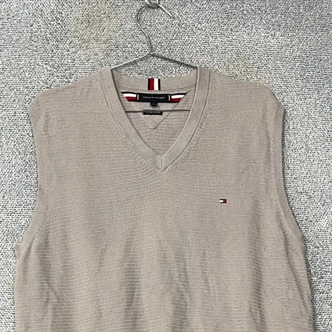 타미힐피거 캐주얼 클래식 니트 베스트 L 상품이미지3