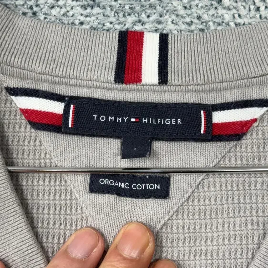 타미힐피거 캐주얼 클래식 니트 베스트 L 상품이미지5