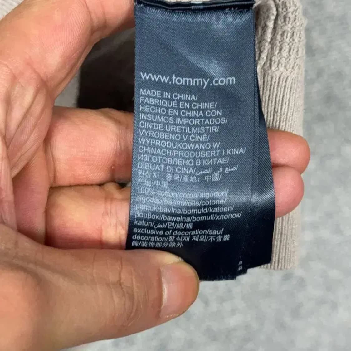 타미힐피거 캐주얼 클래식 니트 베스트 L 상품이미지6