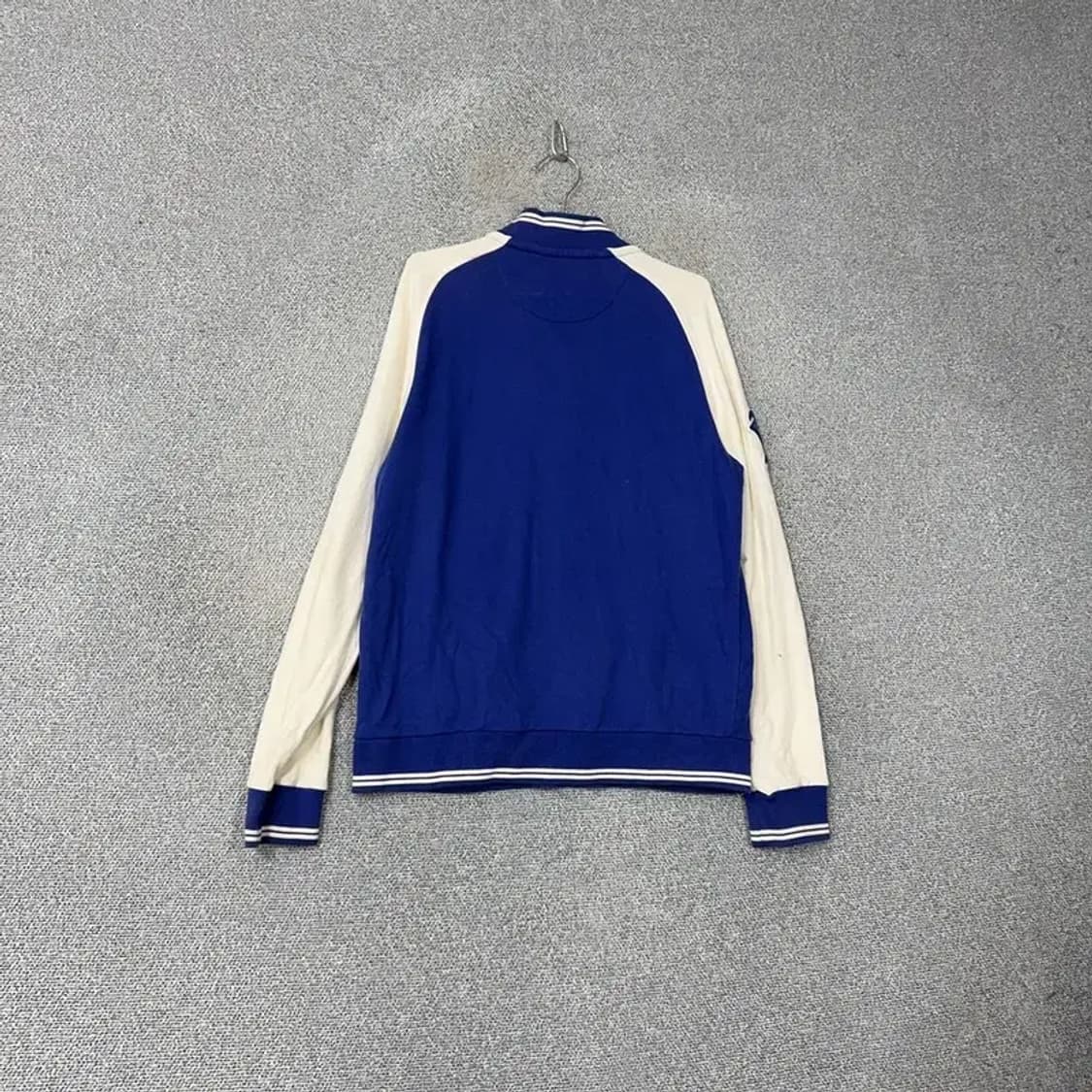 빈폴 로고 단가라 캐주얼 코튼 스타디움 자켓 105 상품이미지2