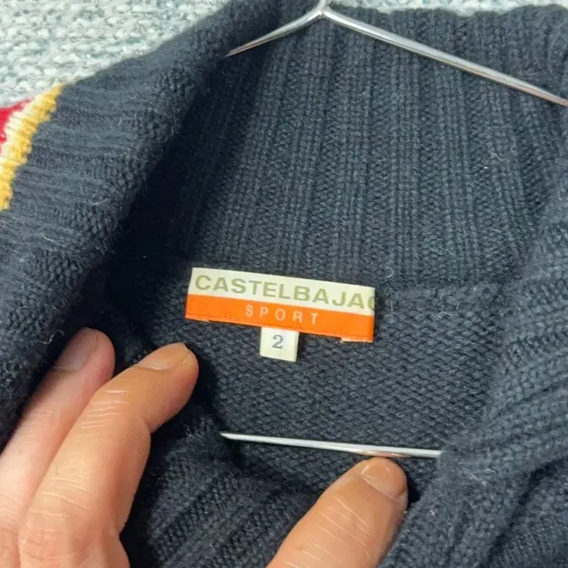 까스텔바작 골프 빈티지 아크릴 니트 2 상품이미지5