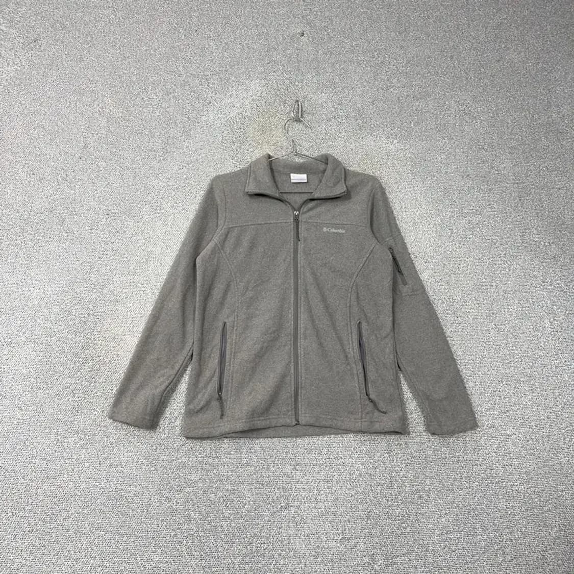 콜롬비아 캐주얼 그레이 후리스 집업 M 상품이미지1