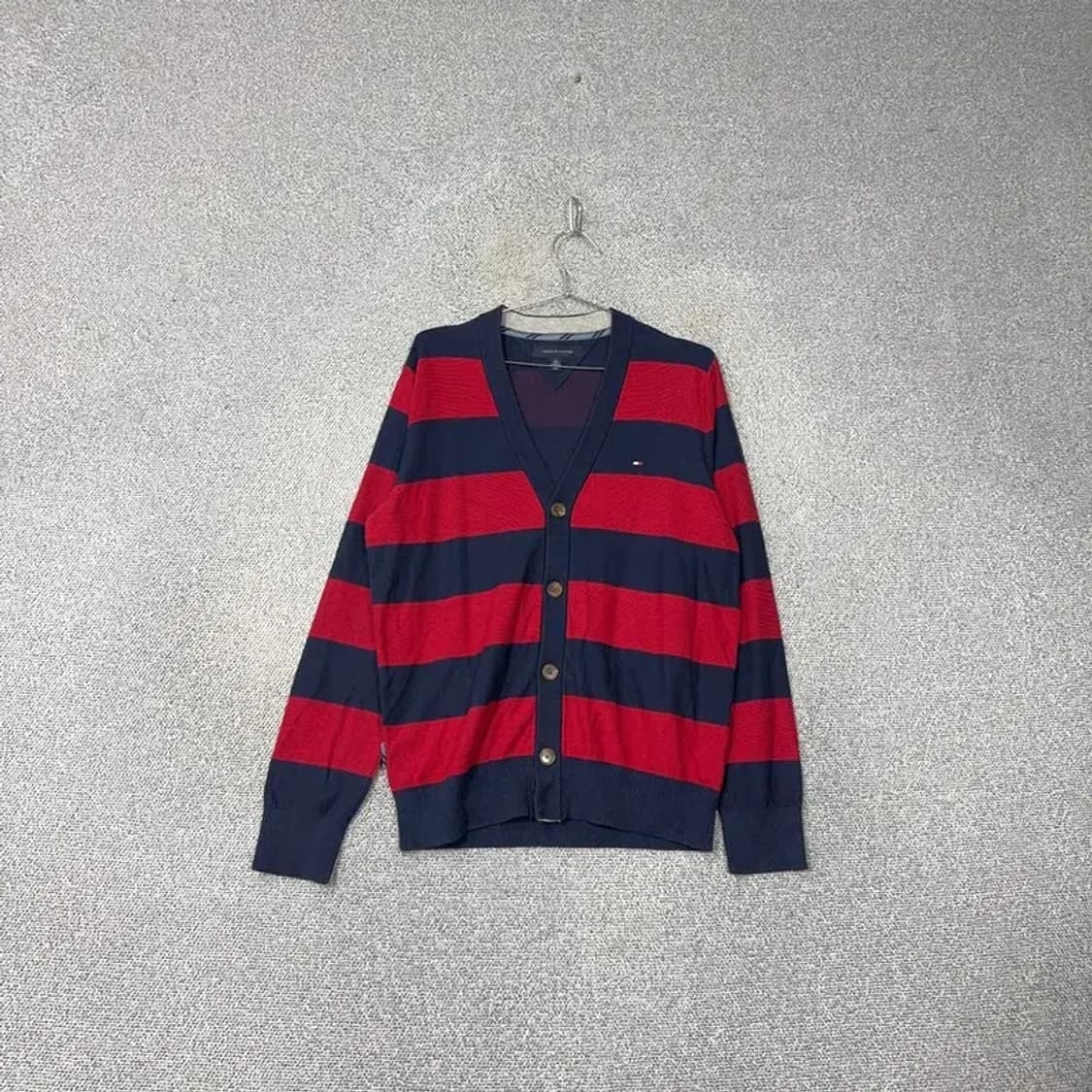 타미힐피거 스트라이프 캐주얼 가디건 M 상품이미지1