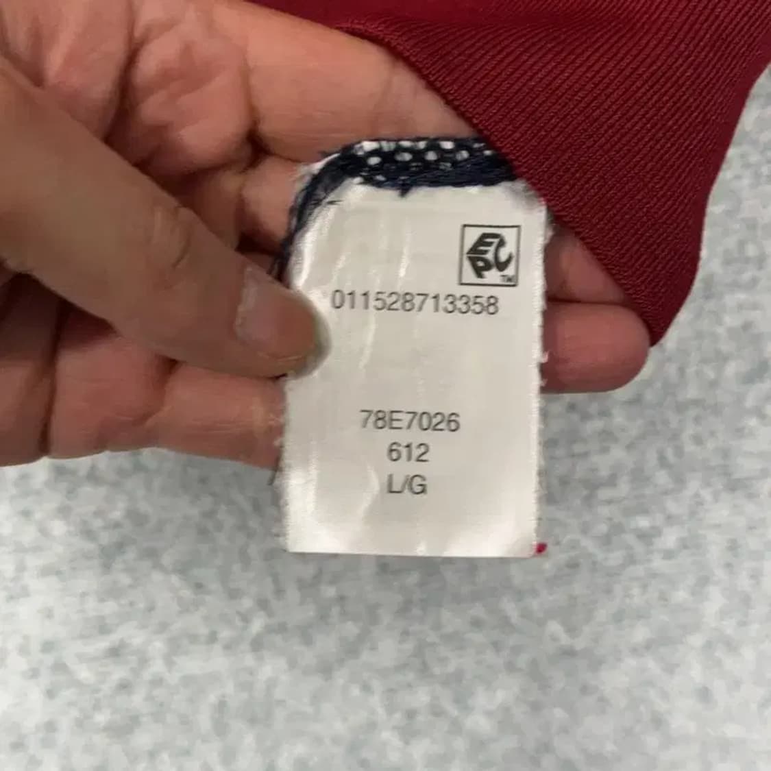 타미힐피거 레드 캐주얼 블루종 자켓 L 상품이미지4