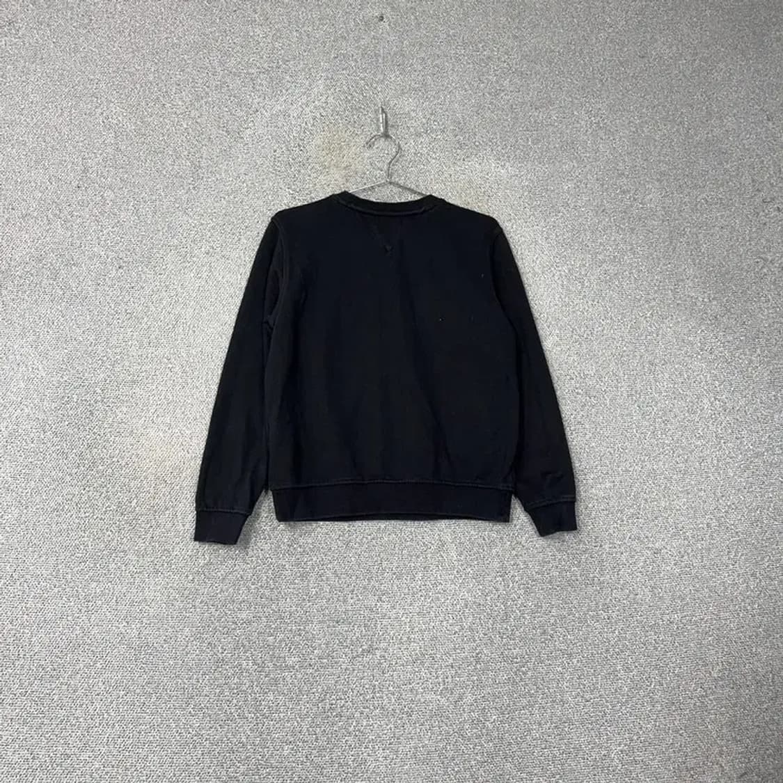 타미 진스 프린팅 블랙 맨투맨 M 상품이미지2