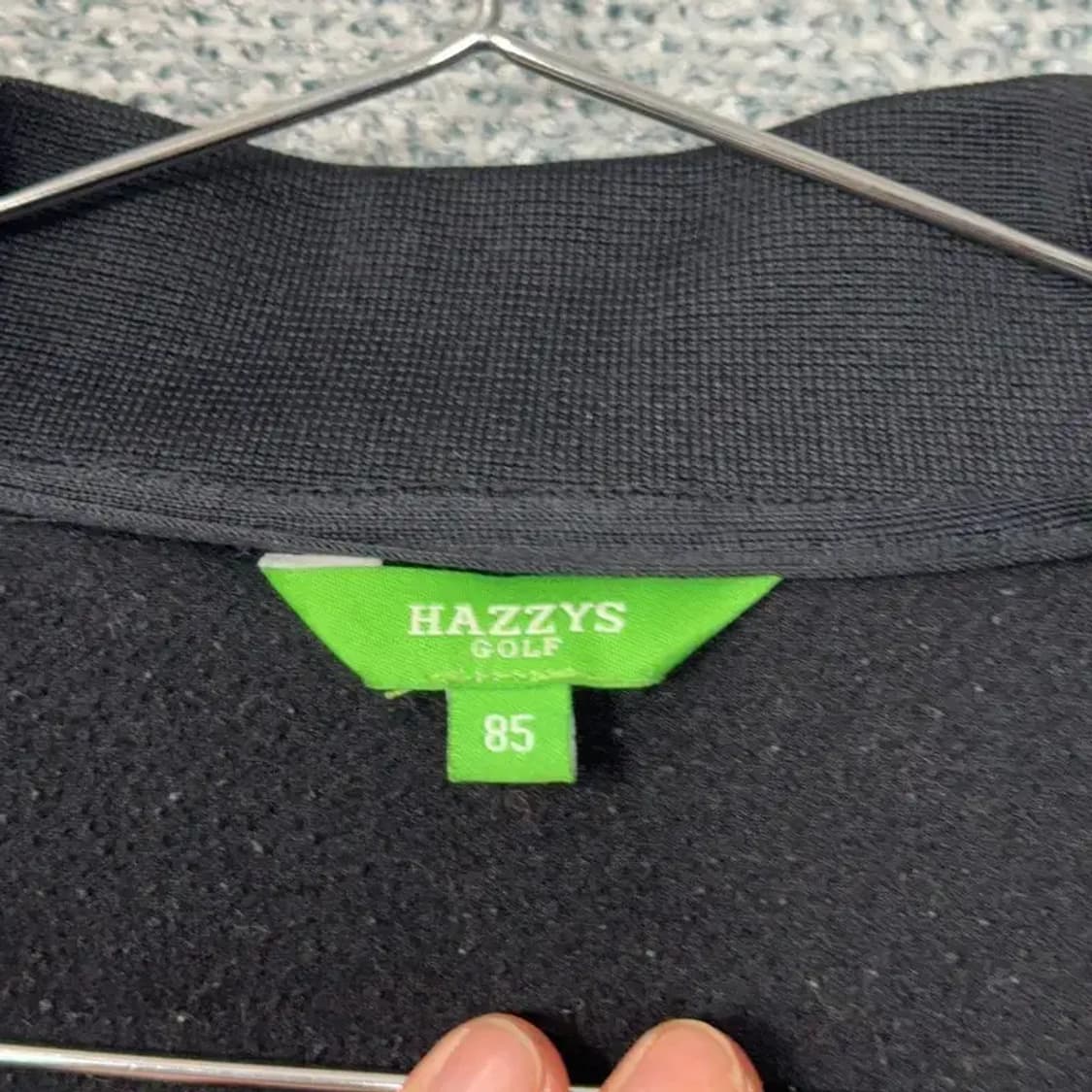 해지스 골프 여성 블랙 후드집업 85 상품이미지3