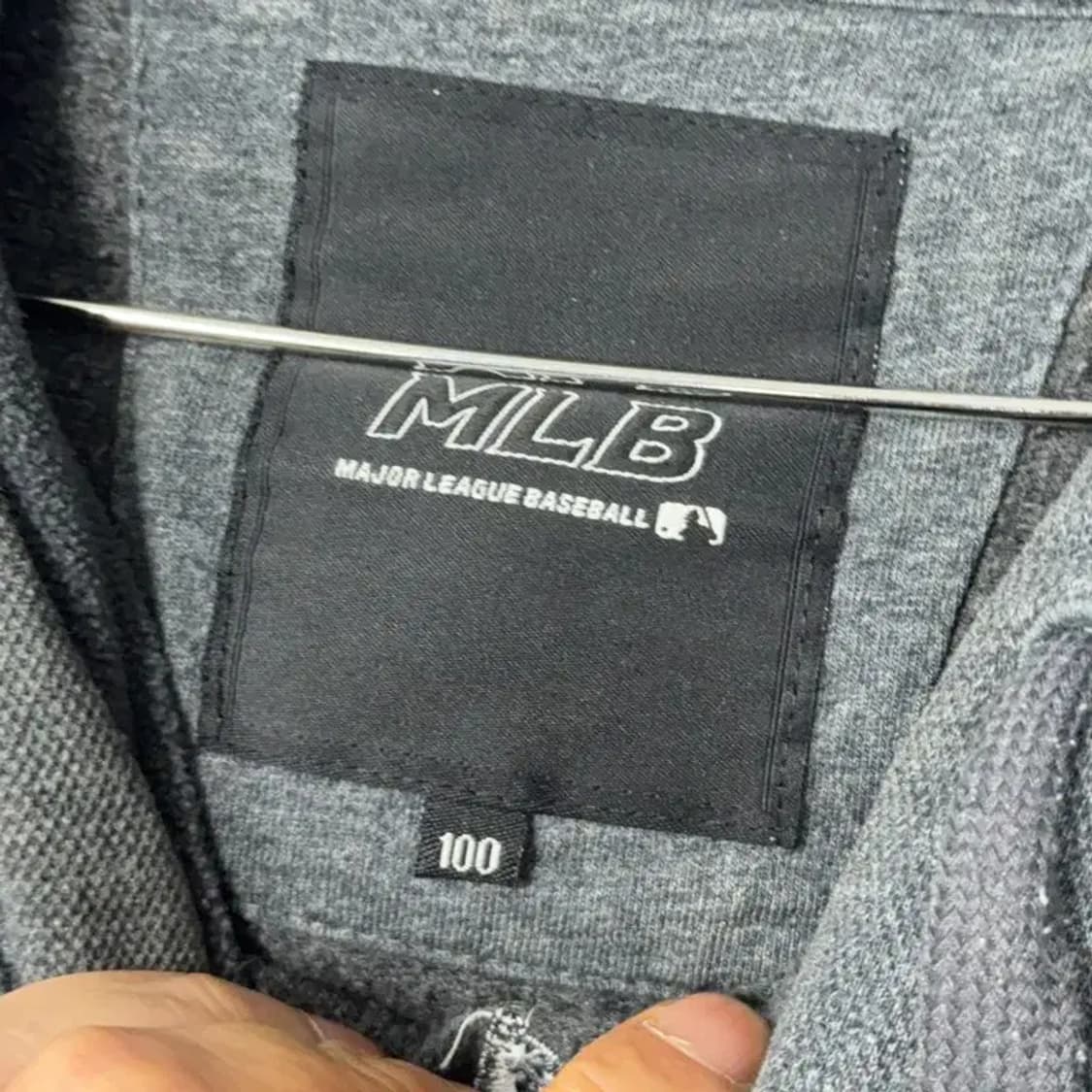 MLB 화이트삭스 그레이 후드티 100 상품이미지3