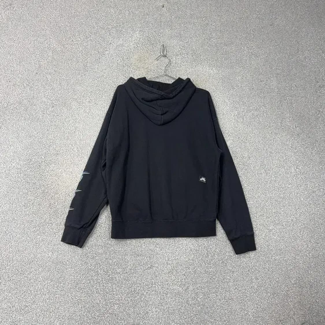 나이키 SB 스우시 블랙 후드티 M 상품이미지2