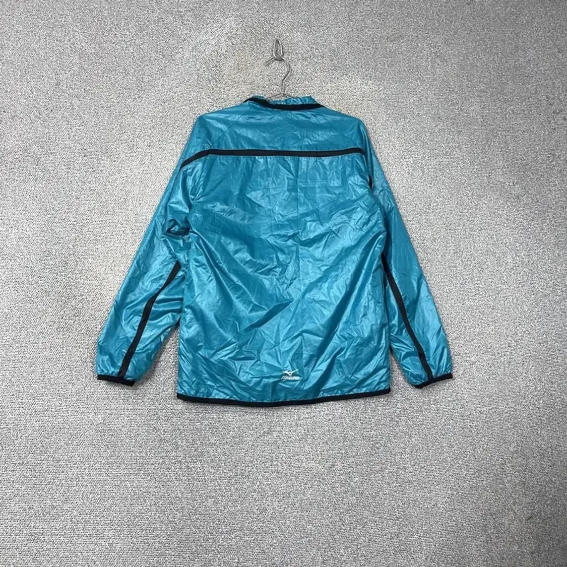 미즈노 블루 유광 바람막이 윈드자켓 L 상품이미지2