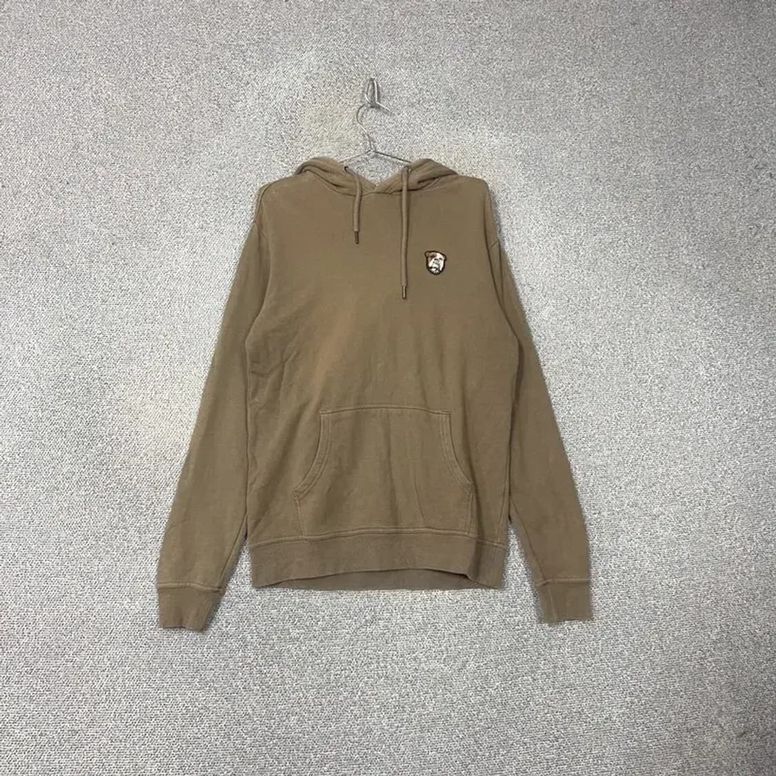 버커루 불독로고 브라운 후드티 M 상품이미지1