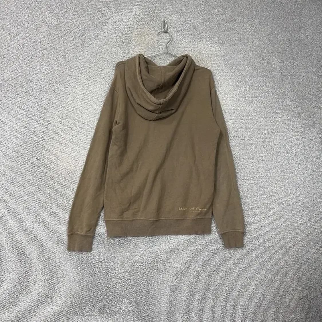 버커루 불독로고 브라운 후드티 M 상품이미지2