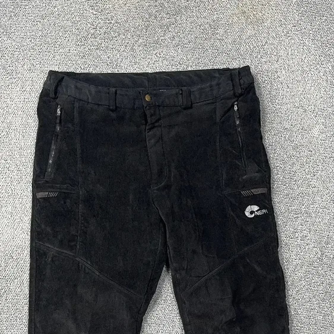 네파 코듀로이 블랙 등산 바지 36 상품이미지3