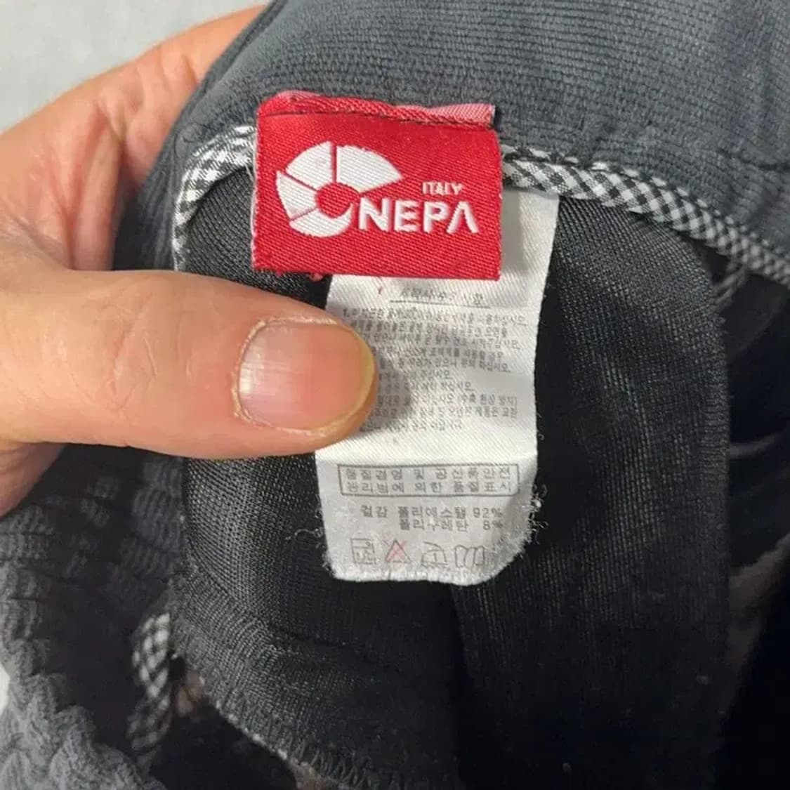 네파 코듀로이 블랙 등산 바지 36 상품이미지5