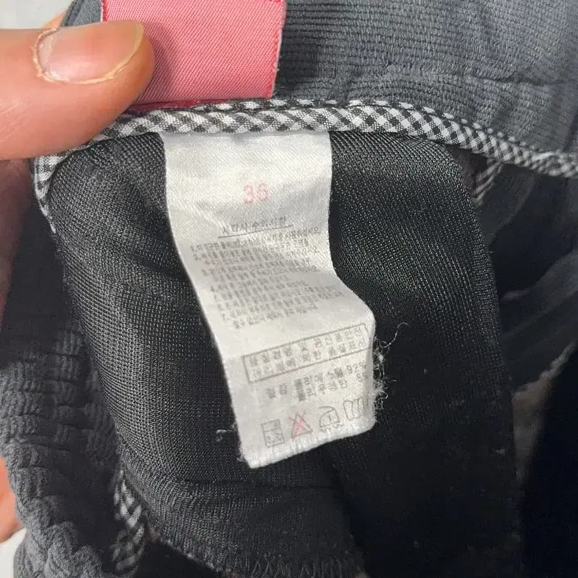 네파 코듀로이 블랙 등산 바지 36 상품이미지6