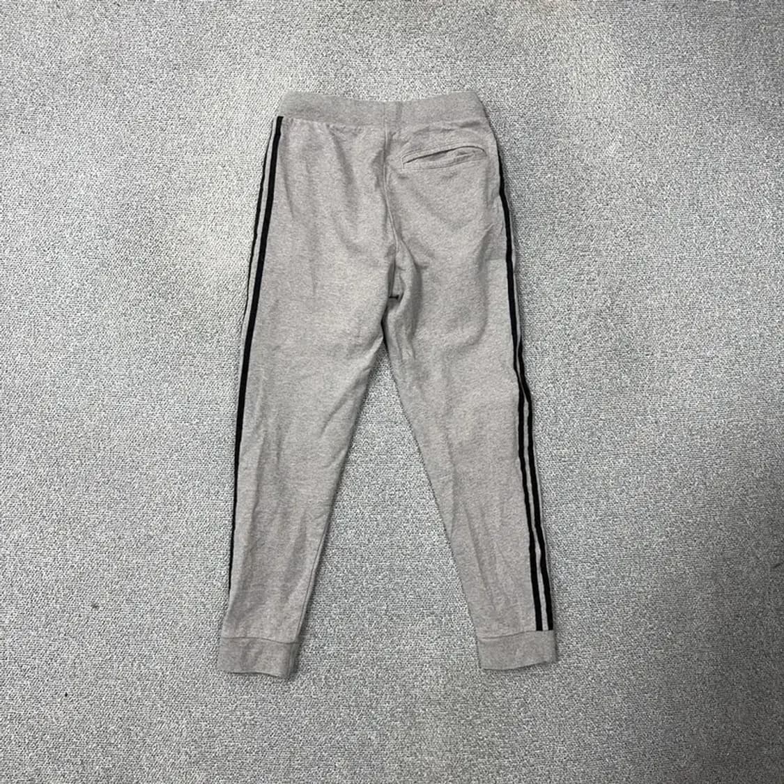 아디다스 박스로고 그레이 삼선 조거팬츠 95 상품이미지2
