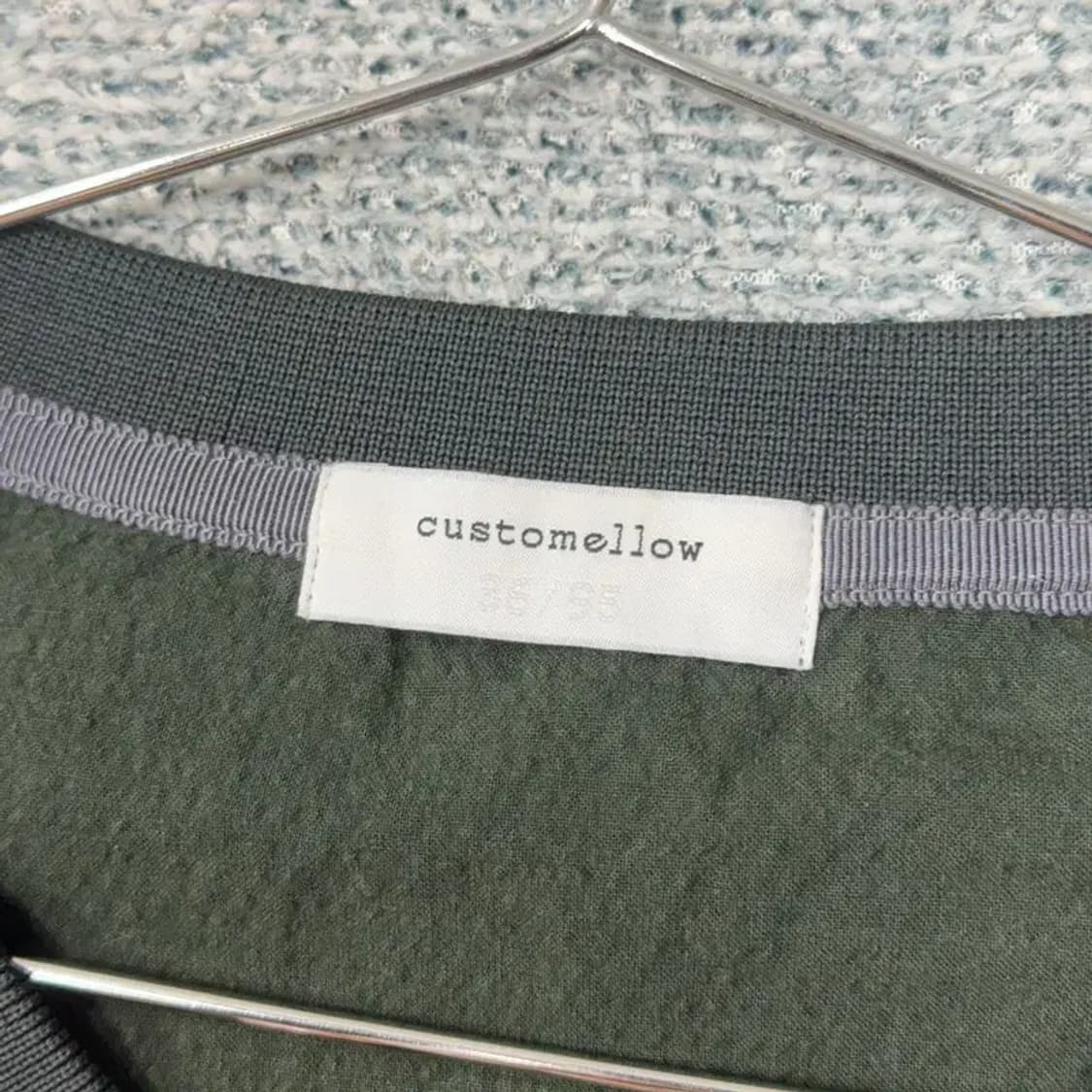 커스텀멜로우 카키 캐주얼 남성 긴팔티 95 상품이미지3