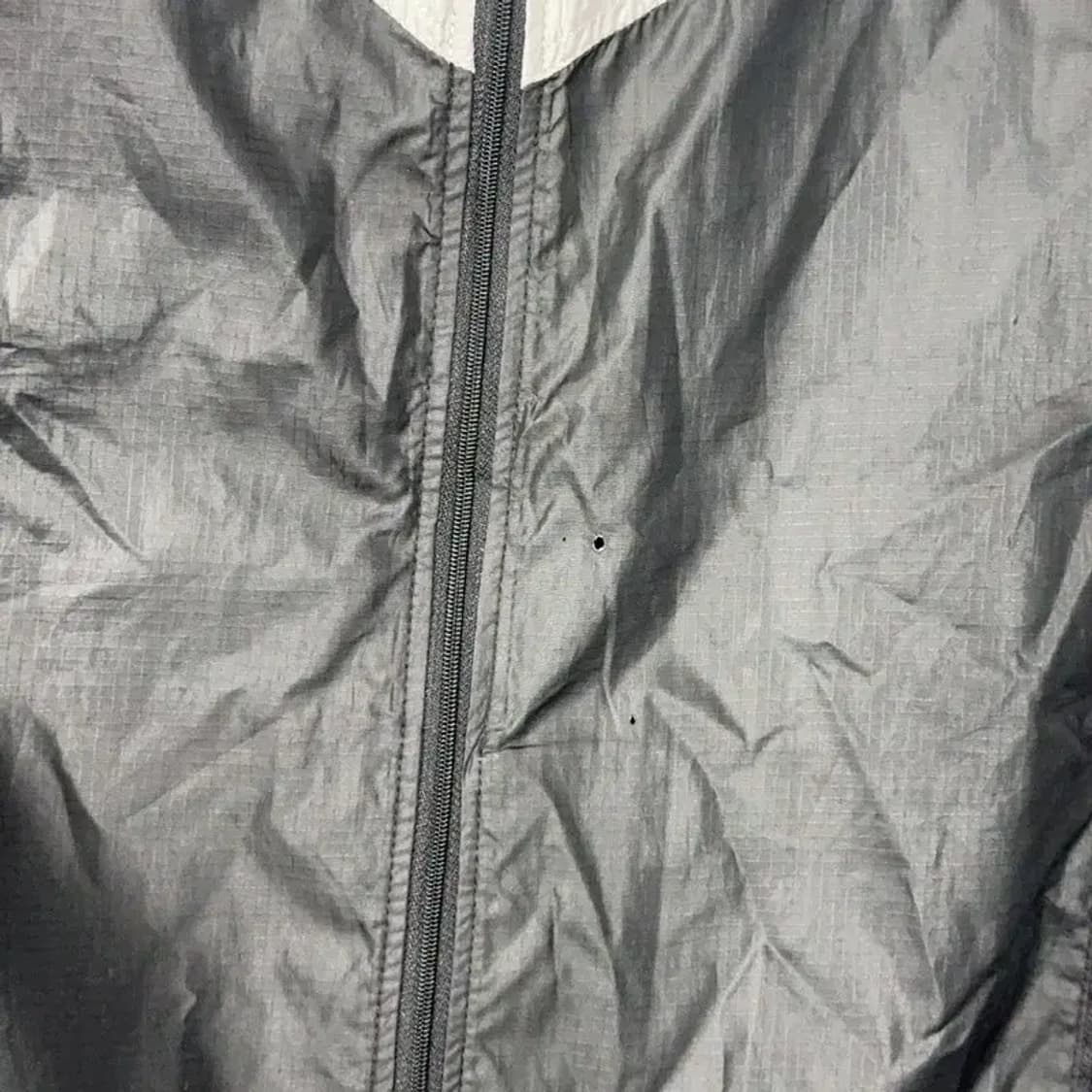 나이키 그레이 블랙 투톤 로고 바람막이 윈드자켓 M 상품이미지3