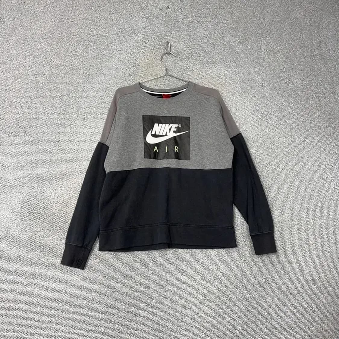 나이키 에어 박스프린팅 투톤 맨투맨 M 상품이미지1