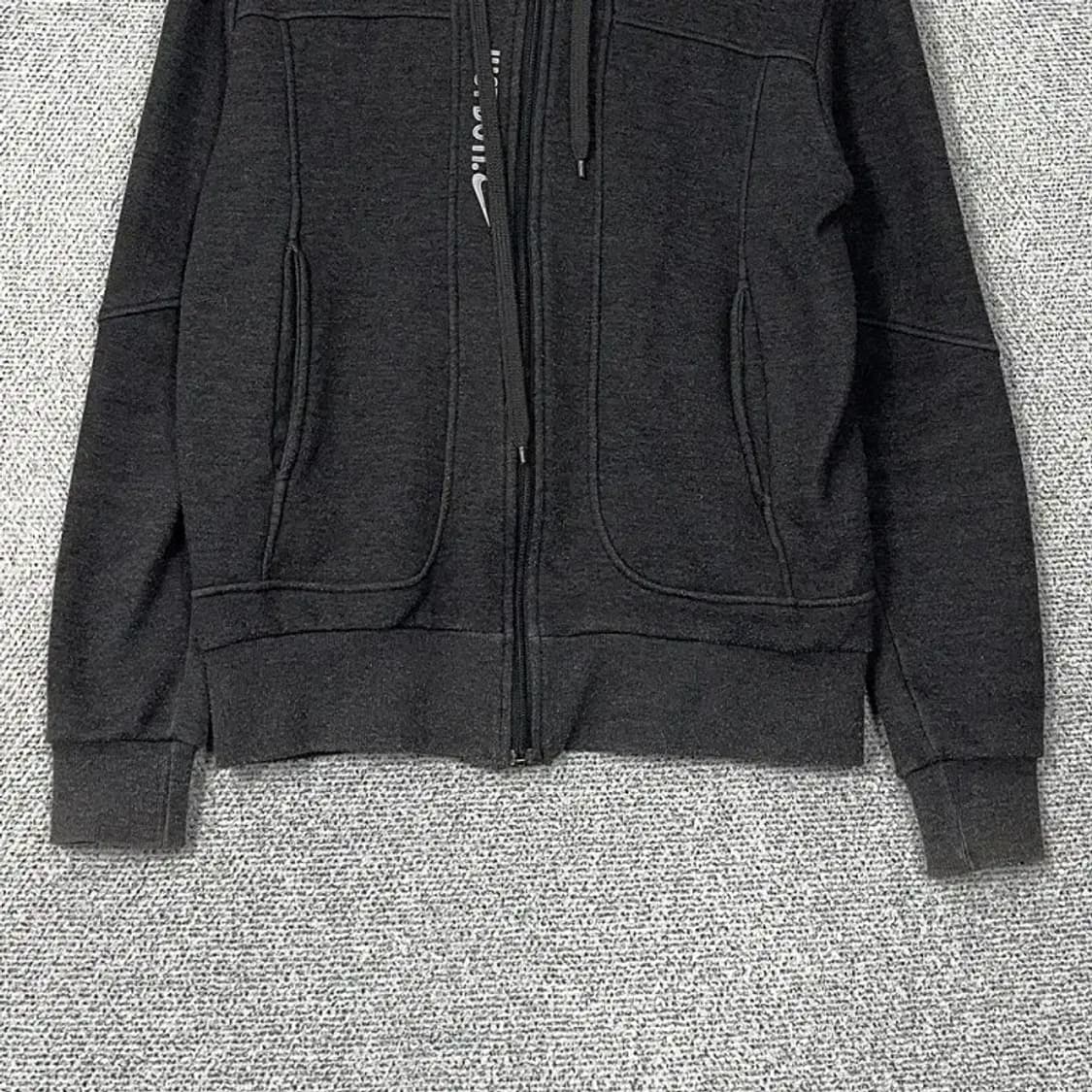 나이키 저스트 두잇 그레이 로고 후드집업 M 상품이미지4