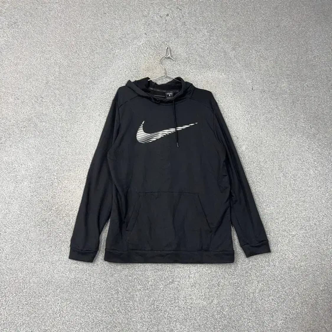 나이키 드라이핏 빅스우시 기능성 블랙 후드티 L 상품이미지1