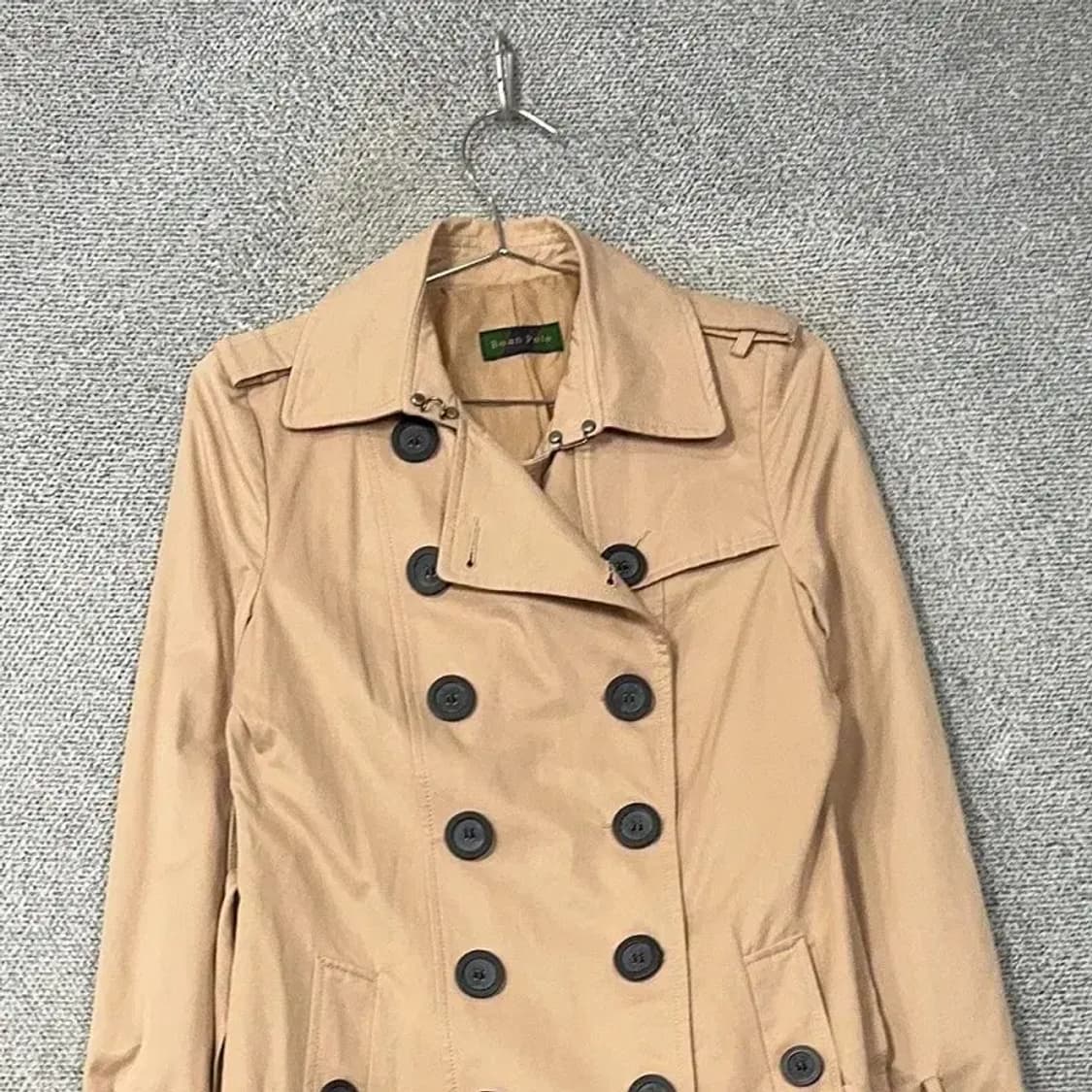 빈폴 여성 클래식 베이지 멀티 버튼 트렌치 코트 상품이미지3