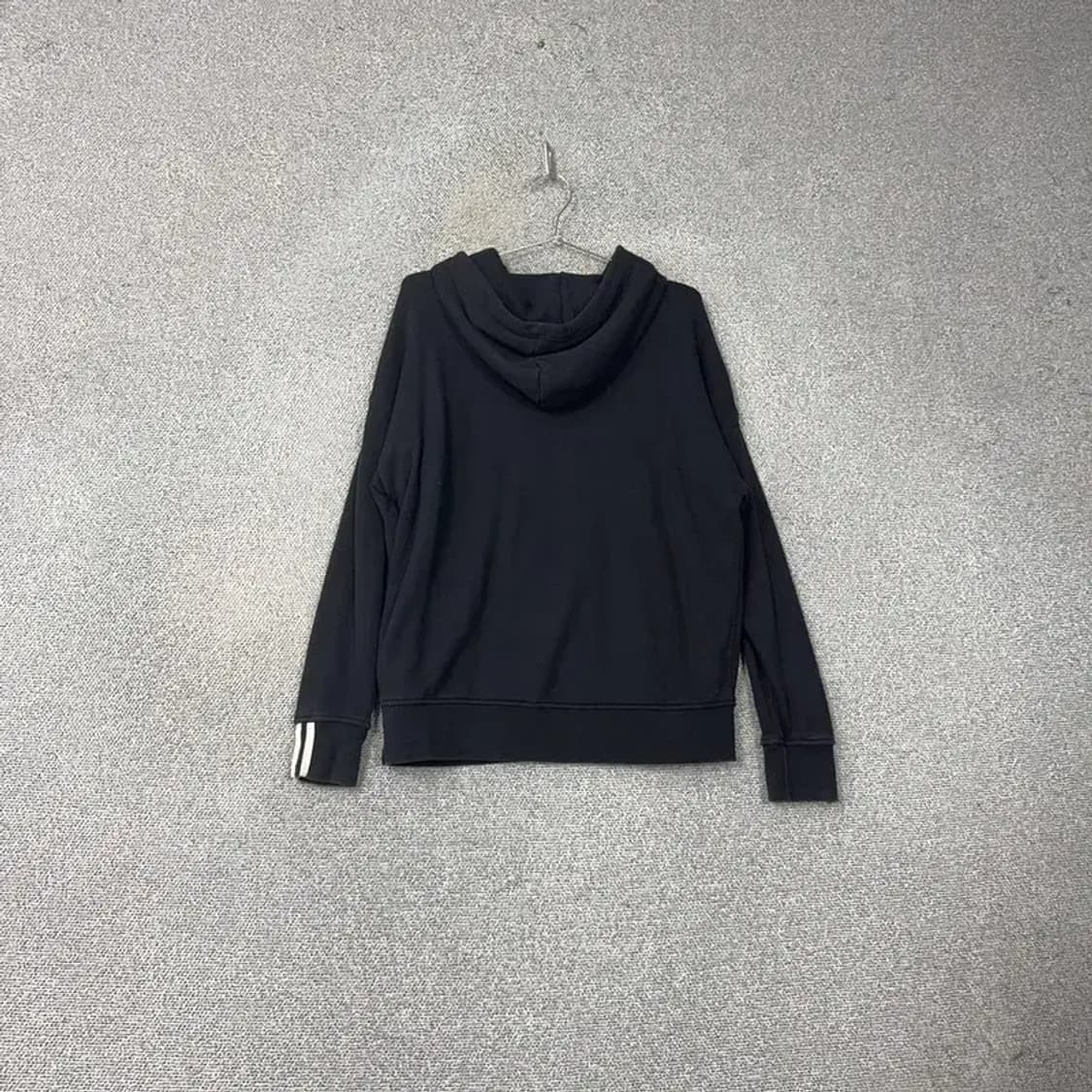 아디다스 빈티지 프린팅 소매 삼선 오버핏 후드티 L 상품이미지2