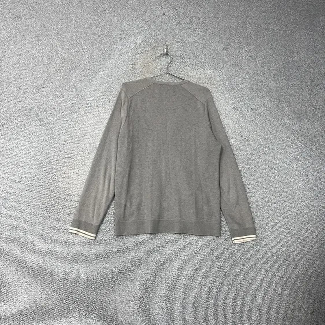 해지스 캐주얼 그레이 코튼 남성 가디건 110 상품이미지2