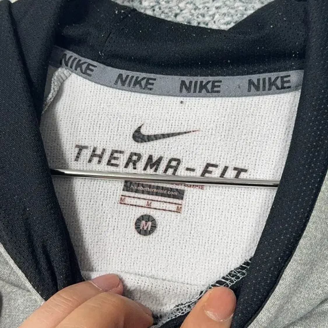 나이키 써마핏 그레이 기능성 후드티 M 상품이미지3