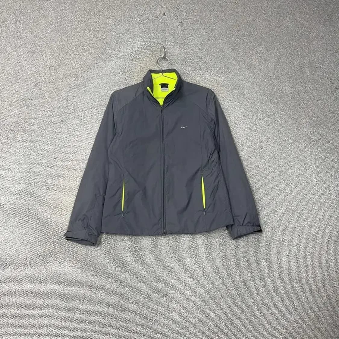 나이키 클리마핏 로고 기능성 운동 그레이 바람막이 윈드자켓 L 상품이미지1
