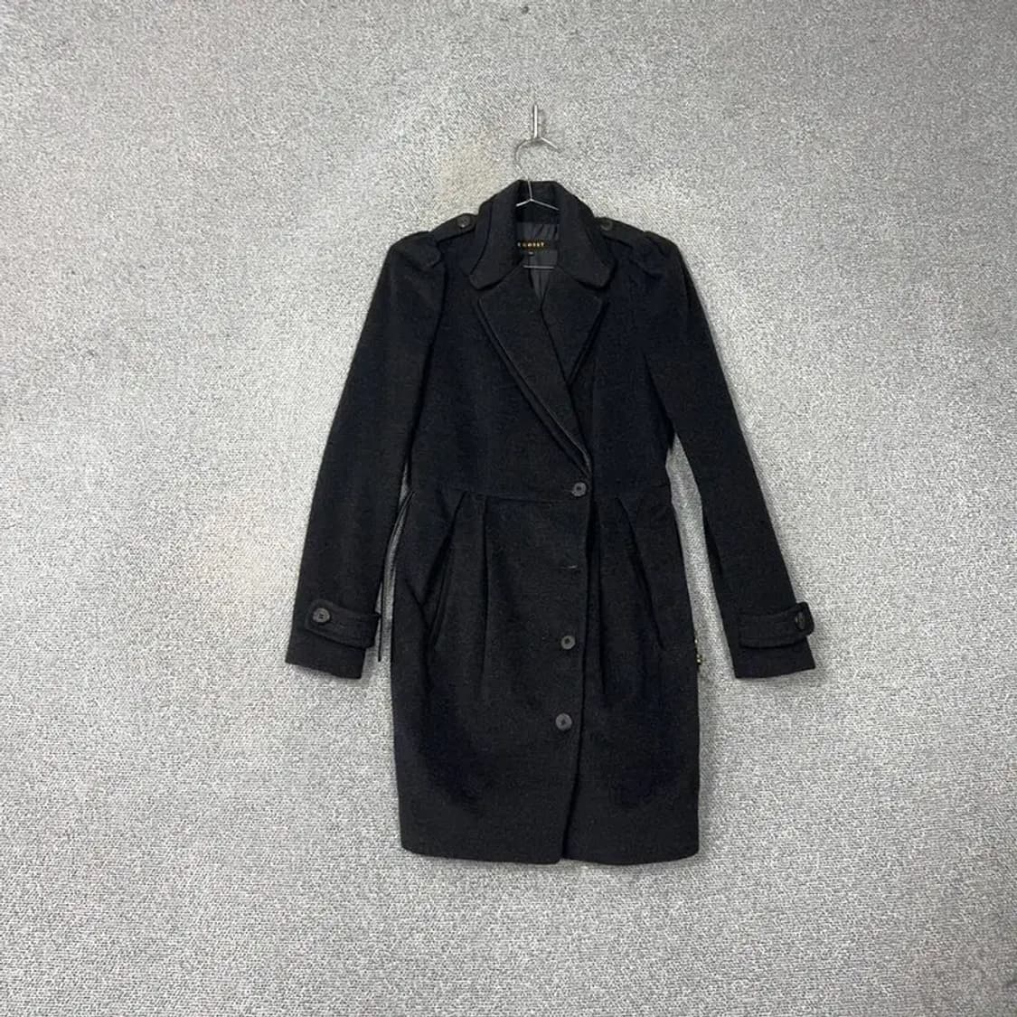 에고이스트 캐시미어 울 혼방 트렌치 코트 S 상품이미지1