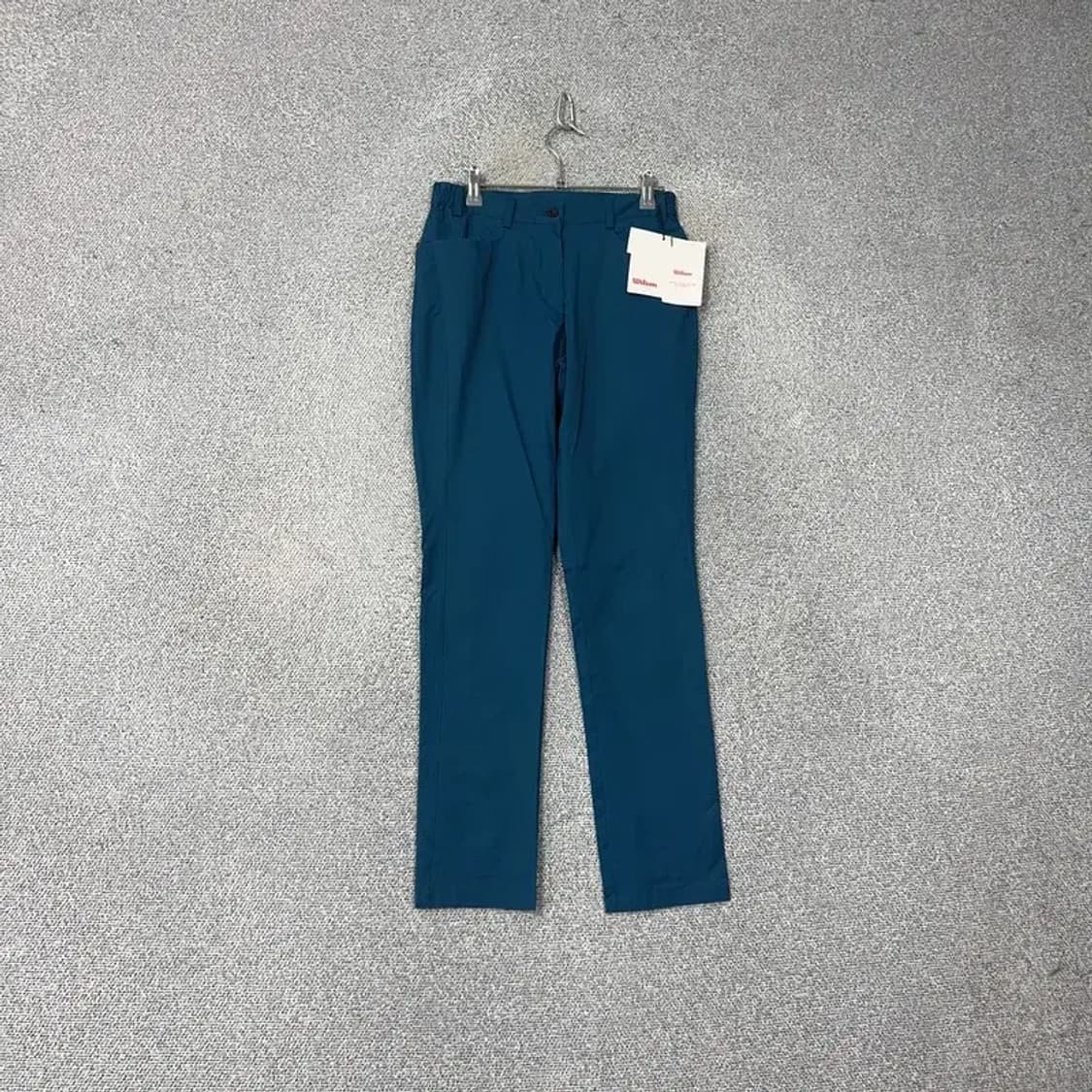 [새상품]윌슨 여성 기능성 운동 블루 팬츠 28 상품이미지1