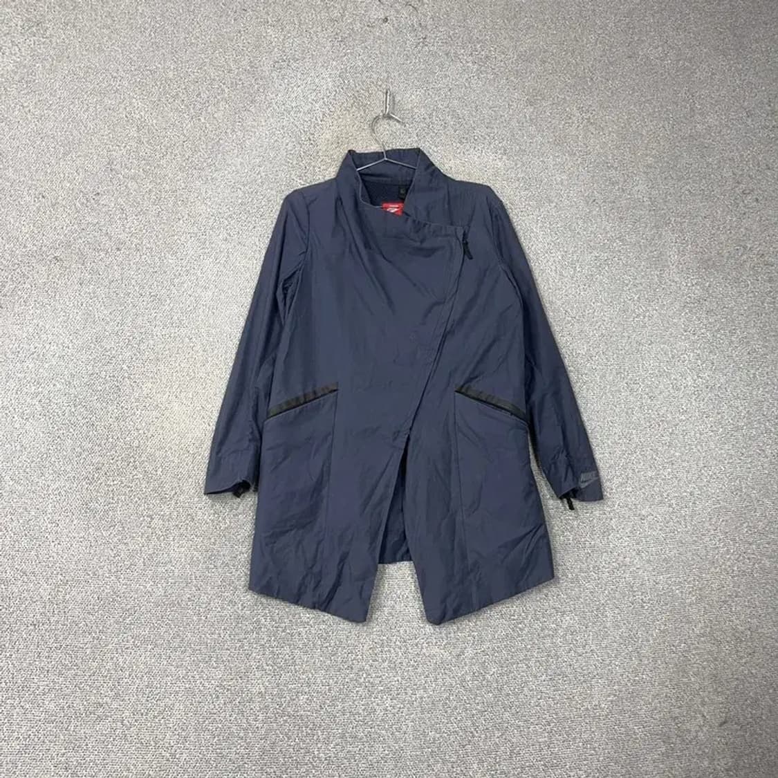 나이키 여성 네이비 코트 바람막이 S 상품이미지1