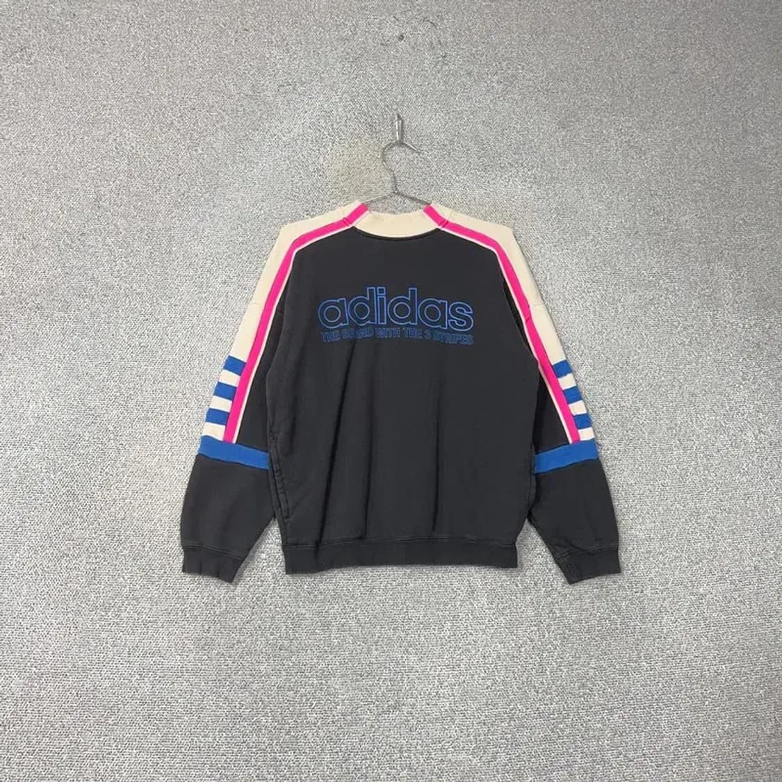 아디다스 올드스쿨 프린팅 스웻셔츠 오버핏 맨투맨 S 상품이미지1