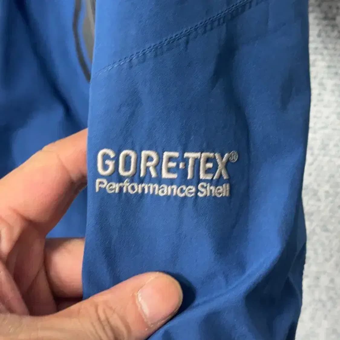 콜롬비아 블루 고어텍스 기능성 바람막이 L 상품이미지3