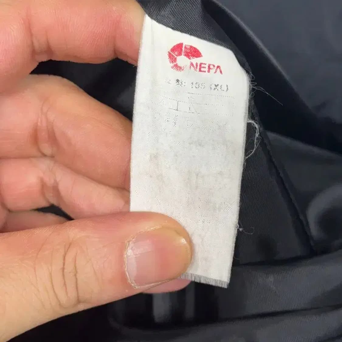 네파 남성 로고 기능성 바람막이 105 상품이미지5