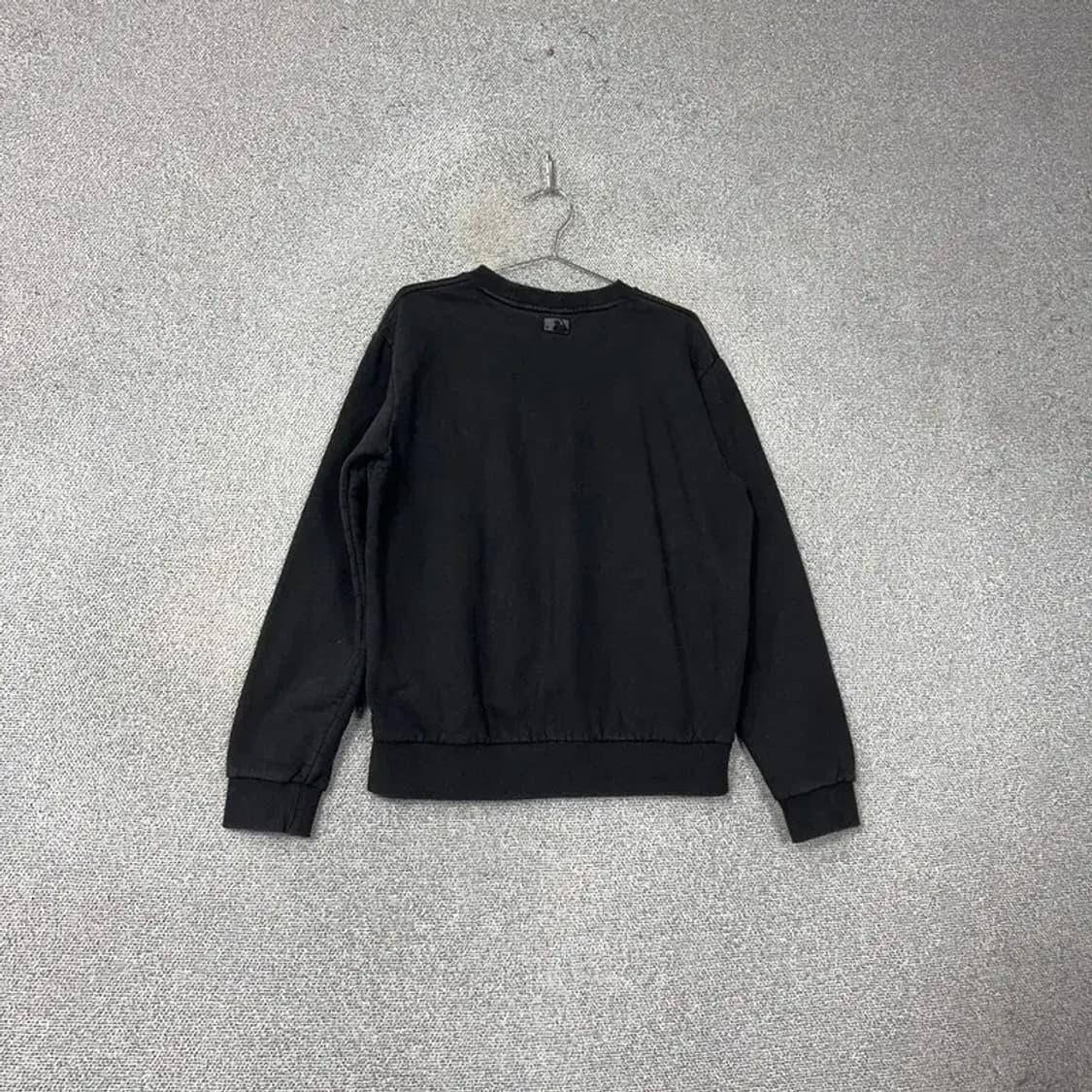 MLB 뉴욕양키즈 로고 블랙 맨투맨 L 상품이미지2