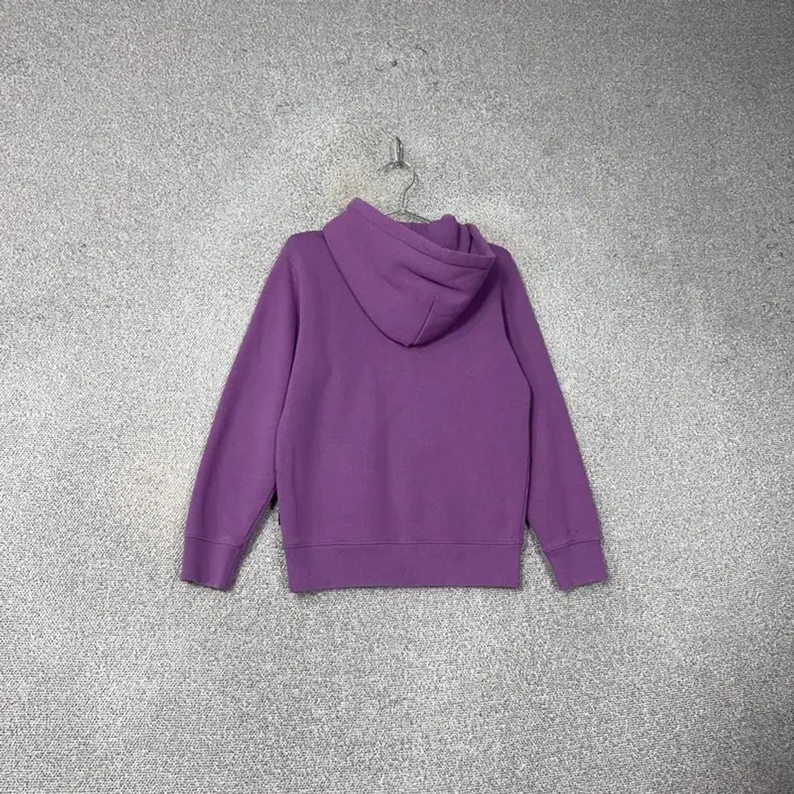 반스 센터 스펠로고 퍼플 후드티 S 상품이미지2