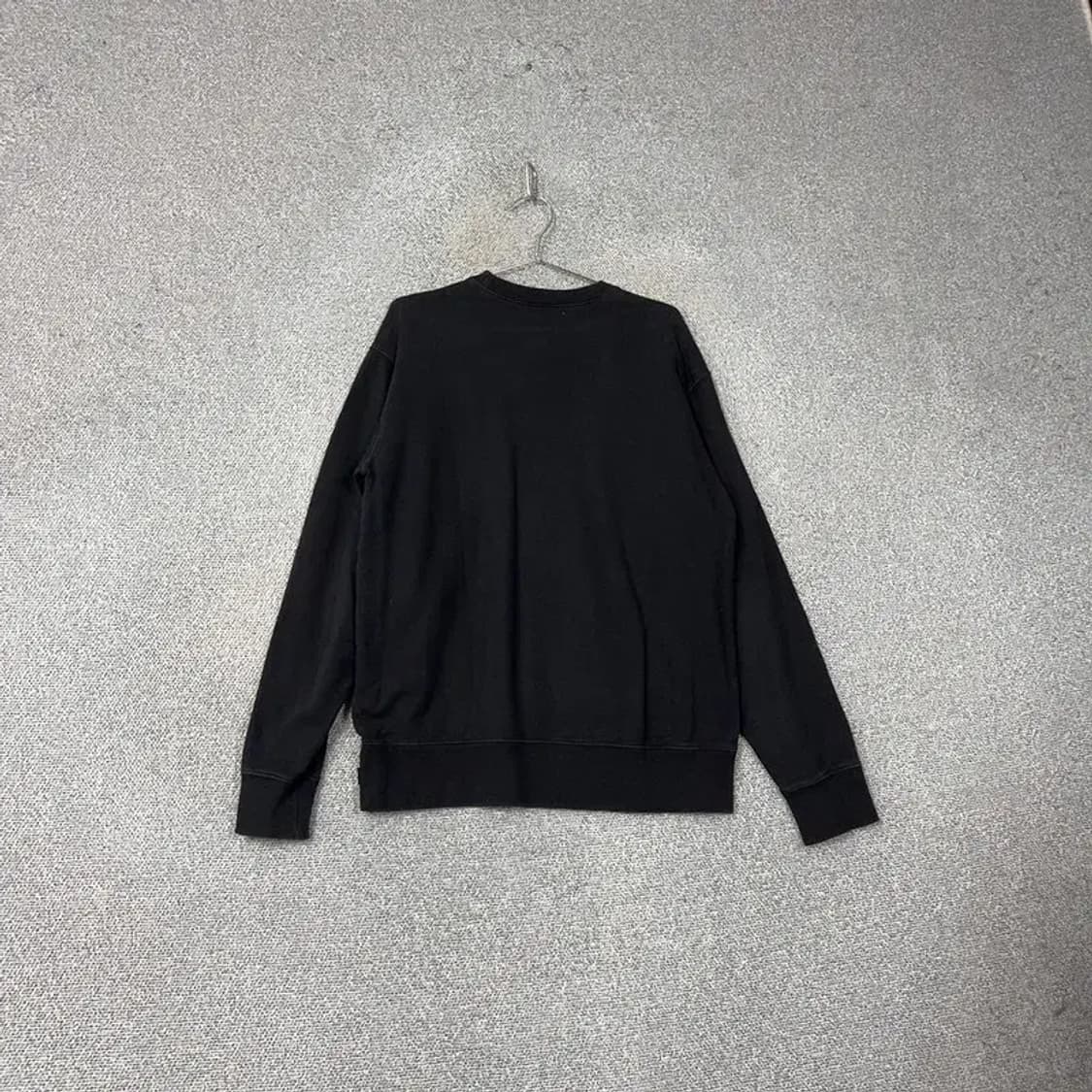 커버낫 스펠 로고 블랙 맨투맨 L 상품이미지2