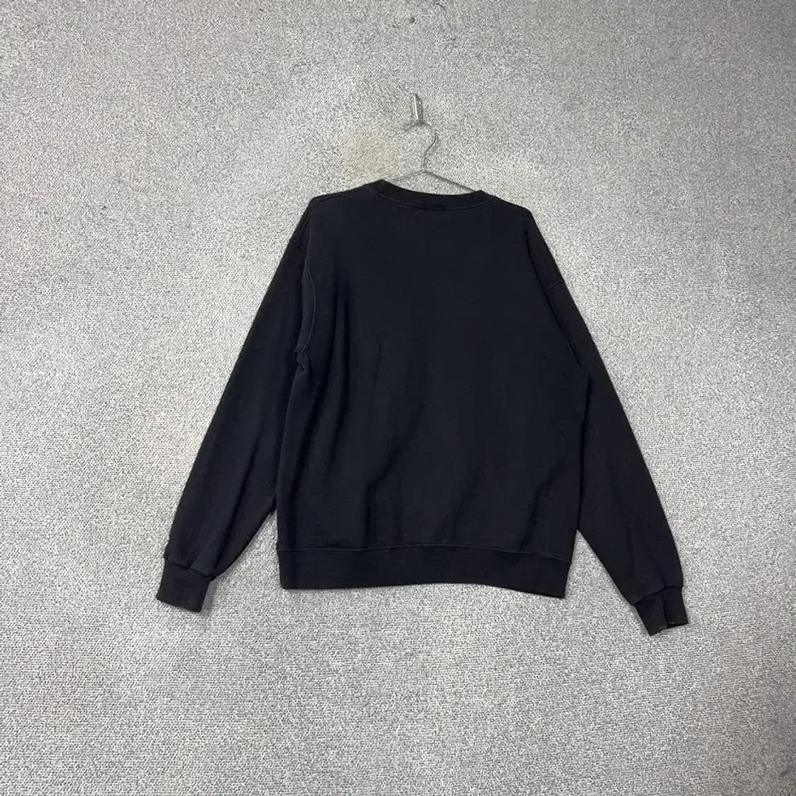 챔피온 블랙 오버핏 스웻셔츠 맨투맨 S 상품이미지2