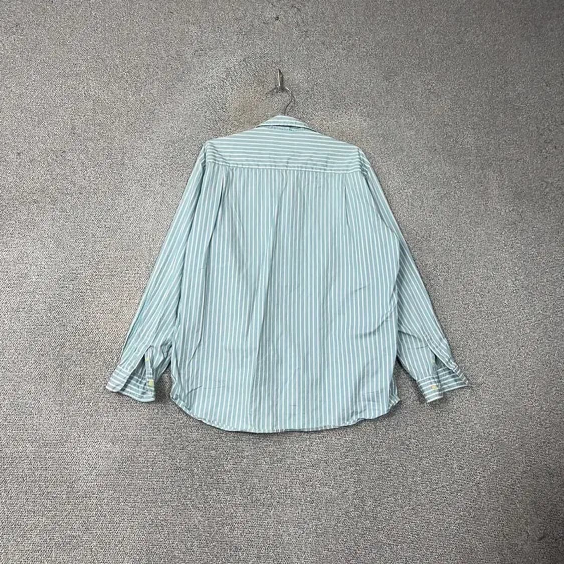 해지스 스트라이프 라이트 블루 셔츠 105 상품이미지2