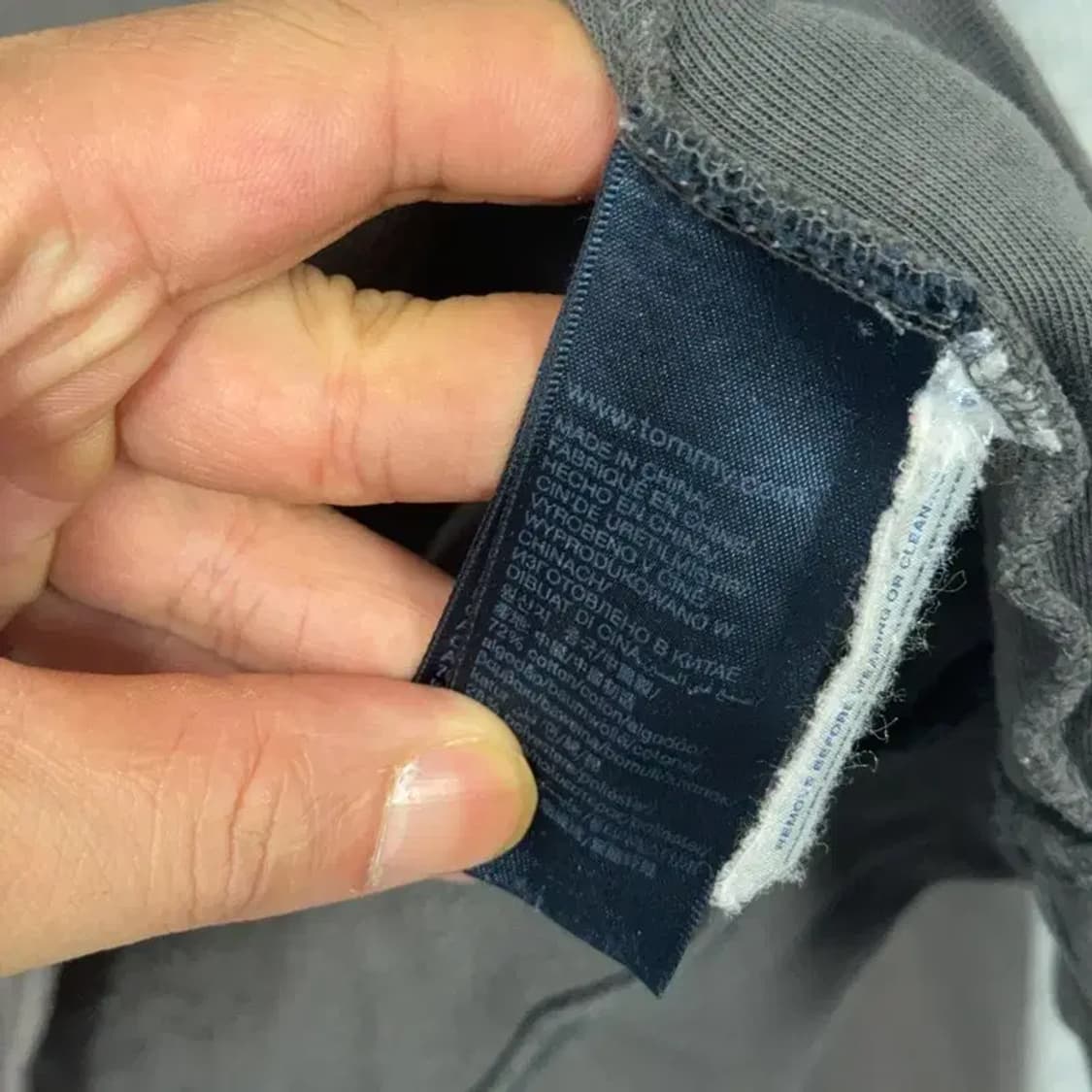 타미힐피거 로고 브라운 맨투맨 L 상품이미지3